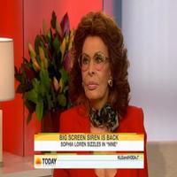 STAGE TUBE: Sophia Loren Chats with Today Show About Return to Acting Video